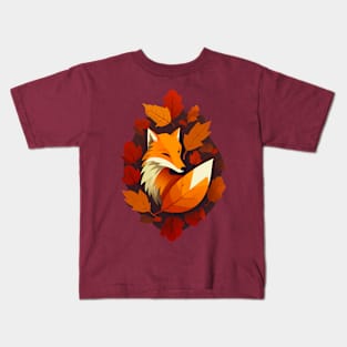 Fox autumn Kids T-Shirt